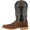 Durango Men's Western Boot, 12 M, Leather, 12 in H, Acorn/Black Onyx DDB0292 - alternate 3